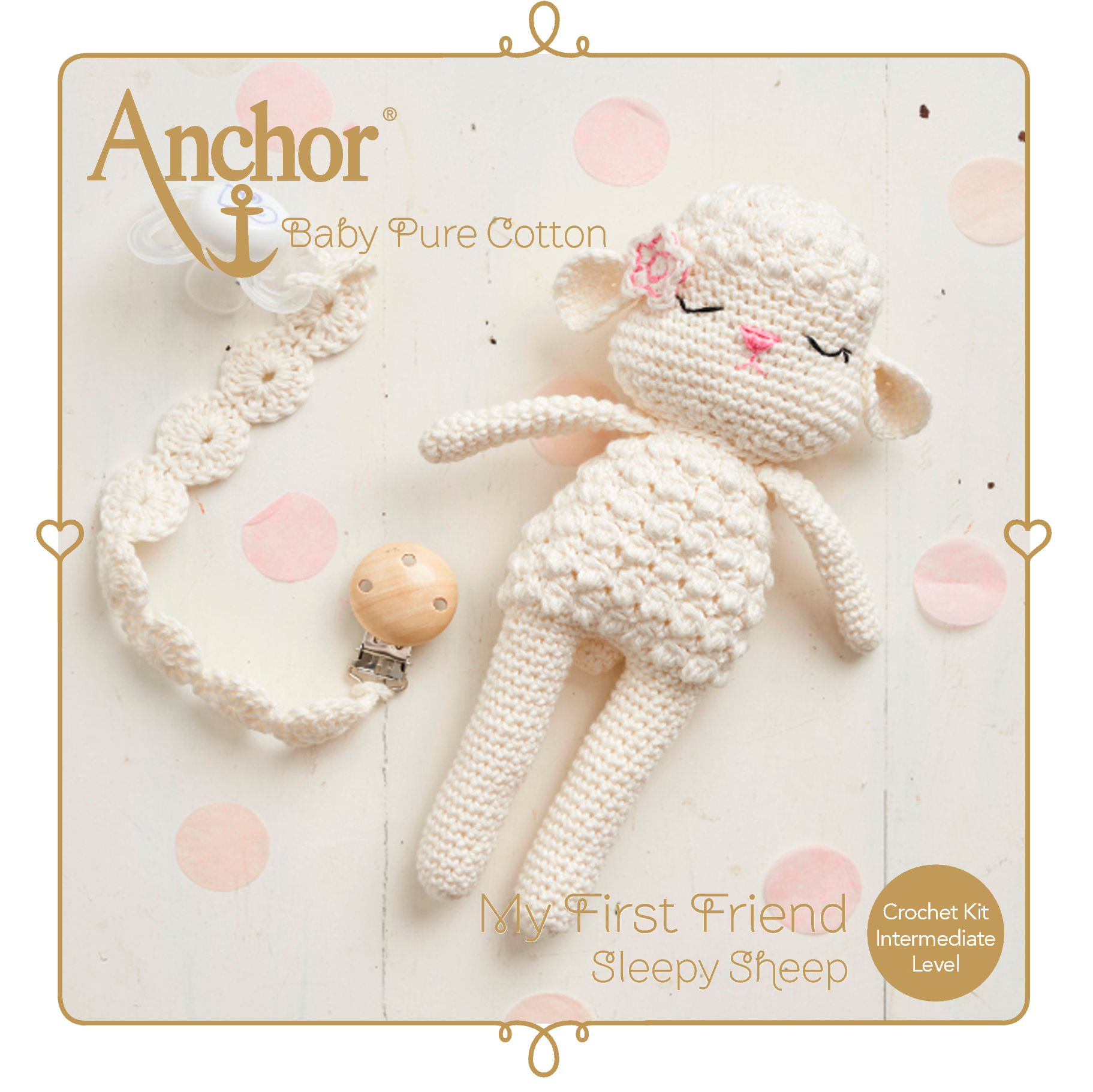 Kit de Crochet - Panier Funny - Anchor